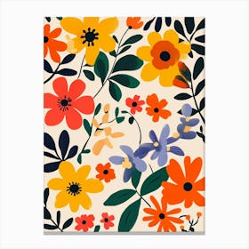 Floral Pattern 3 Canvas Print