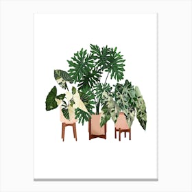 House Plants Club 14 Canvas Print