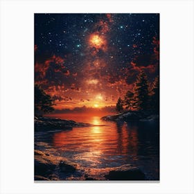 Night Sky 27 Canvas Print