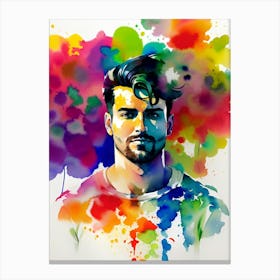 Portrait Of A Man 7 Canvas Print