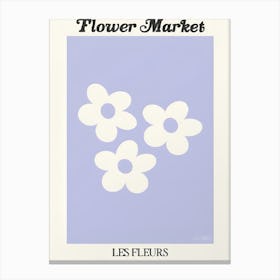 Flower Markets Canvas Print