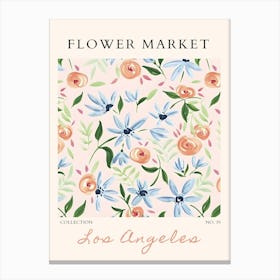 Flower Market 19 Canvas Print