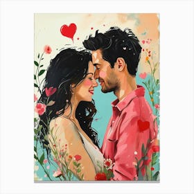 Valentine'S Day 50 Canvas Print