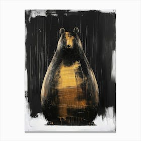 Bear Art Canvas Print