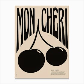 Mon Cheri Canvas Print