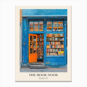 Reykjavik Book Nook Bookshop 2 Poster Canvas Print