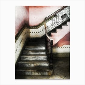 Interior Staircase Havana Canvas Print