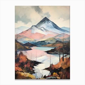 Ben Vorlich Loch Earn Scotland 3 Mountain Painting Canvas Print