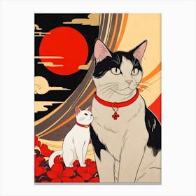 Asian Cats Canvas Print