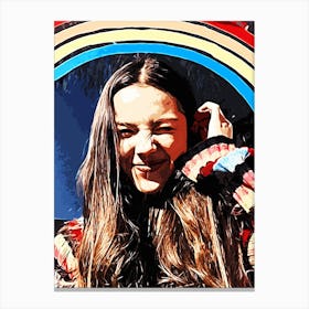 Rainbow Olivia Rodrigo Canvas Print