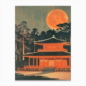 Mount Koya In Koyasan Mid Century Modern 2 Canvas Print