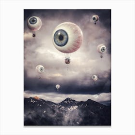 Balloon Eye Control Big Brother Canvas Print