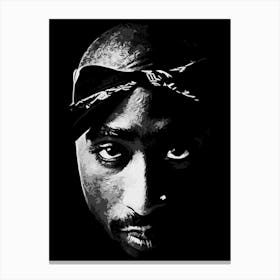 Tupac 19 Canvas Print