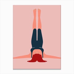 Yoga Pose 5 Canvas Print