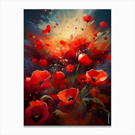 Tulip Explosion Canvas Print