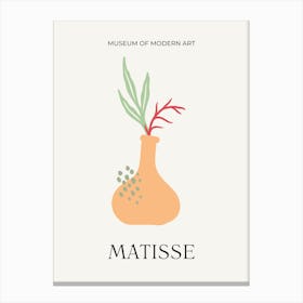 Matisse Vase Canvas Print