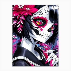 Day Of The Dead Girl Canvas Print