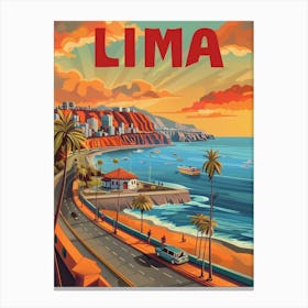 Lima Peru 1 Canvas Print