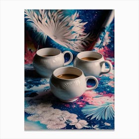 Coffee And Flowers Canvas Print