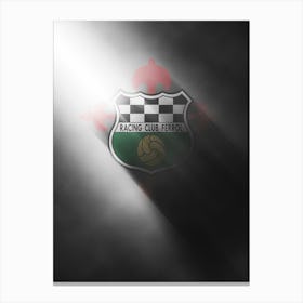 Racing Club De Ferrol Canvas Print