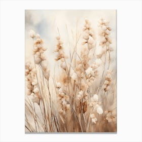 Boho Dried Flowers Bluebonnet 2 Canvas Print