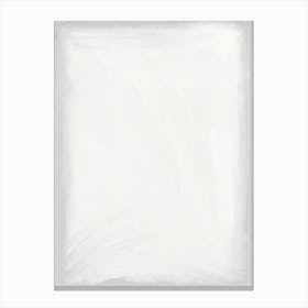 White Square On A Gray Background Canvas Print