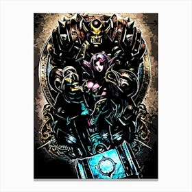 World Of Warcraft Canvas Print