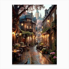 Paris Alley Canvas Print