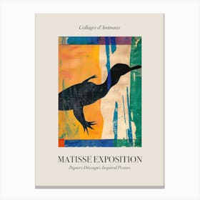 Platypus Duck 4 Matisse Inspired Exposition Animals Poster Canvas Print