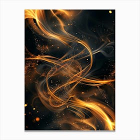 Abstract Fire Canvas Print