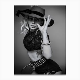 Gaga Music Canvas Print