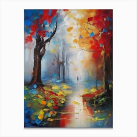 Autumn Forest 14 Canvas Print