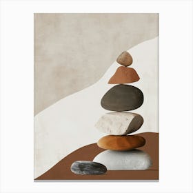 Zen Stones Canvas Print Canvas Print