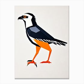 Osprey Origami Bird Canvas Print