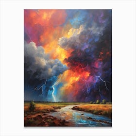 Lightning Storm 3 Canvas Print