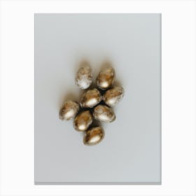 Gold Eggs Canvas Print