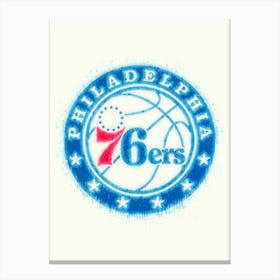 Philadelphia Sixers 1 Canvas Print