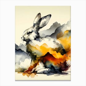 Wild Animal Illustration 72 Canvas Print