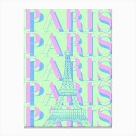 Paris City Travel  Canvas Print