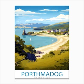 Porthmadog NorthTravel Poster Canvas Print