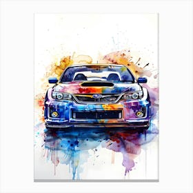 Subaru Impreza Wrx Sti Canvas Print