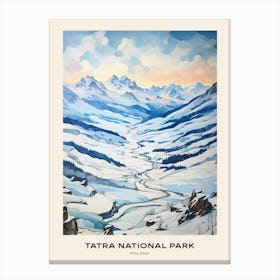 Tatra National Park Poland 2 Poster Canvas Print