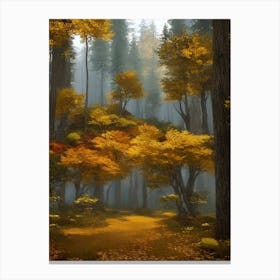 Autumn Forest 73 Canvas Print