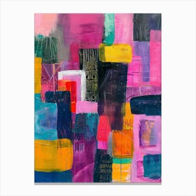 Abstract Cityscape 2 Canvas Print