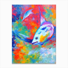 Unicornfish II Matisse Inspired Canvas Print