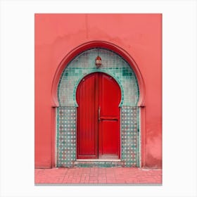 Red Door 5 Canvas Print