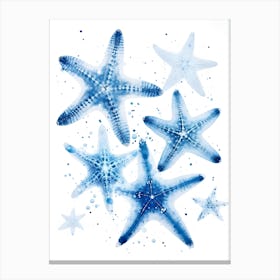 Blue Starfish 2 Canvas Print