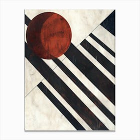 Cologne Harmony - Minimalist Bauhaus Canvas Print