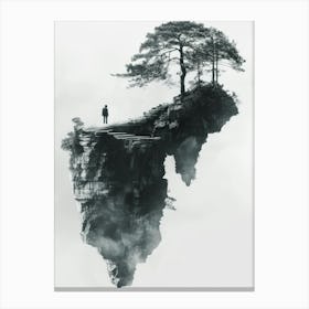 Man On An Island Canvas Print