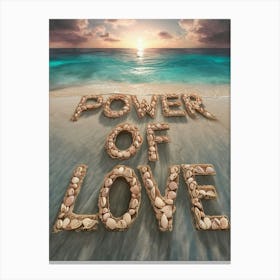 Power Of Love 3 Canvas Print